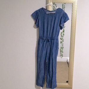Cat & Jack Denim Romper/Jumpsuit